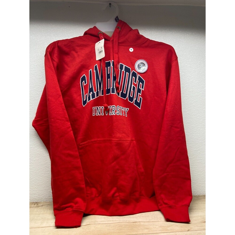 Cambridge University Harvard Hoodie Sweatshirt Red Size:M New With Tags